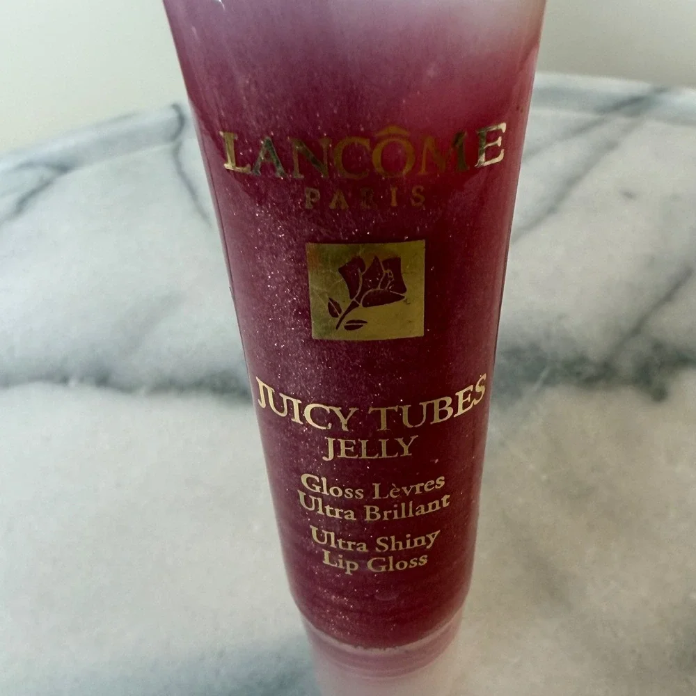 Lancome Juicy Tubes Jelly Ultra Shiny Lip Gloss Magic Spell Berry Shimmer 0.5oz